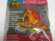 Senfsamen, braun, Senfkoerner, Mustard Seeds, TRS, 100g